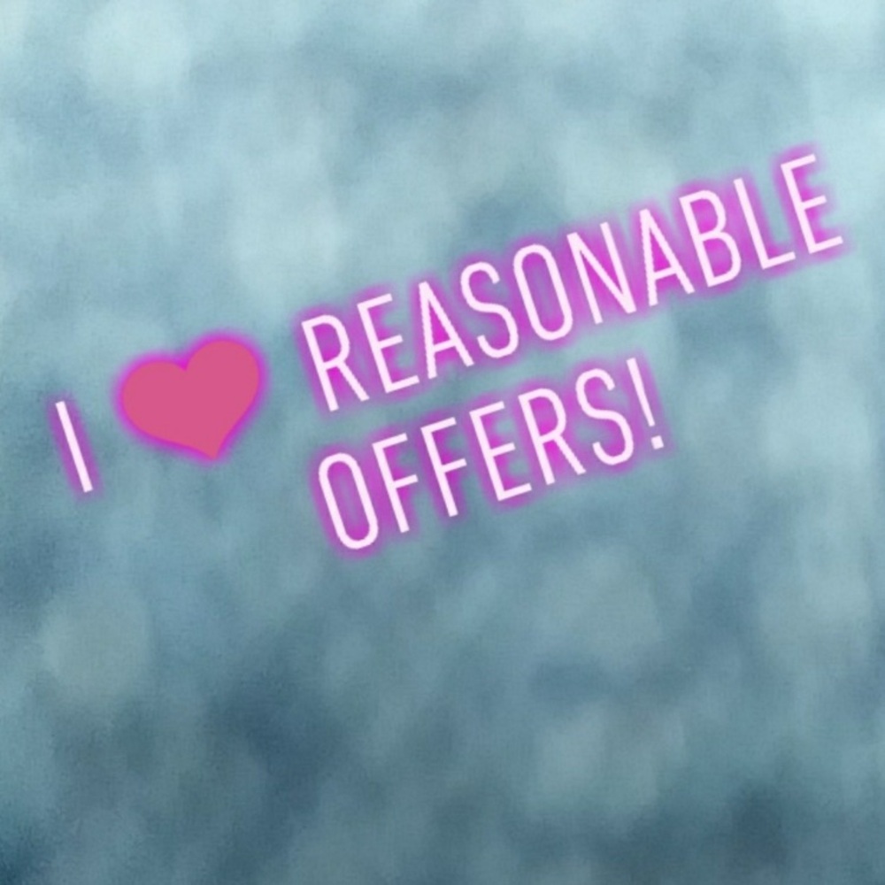 I love reasonable offers and save  more if you bundle